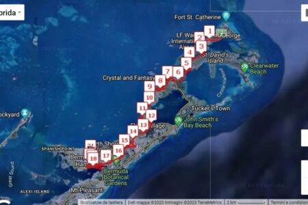 Bermuda Half Marathon Derby 2023 – Google Earth 3D Animation